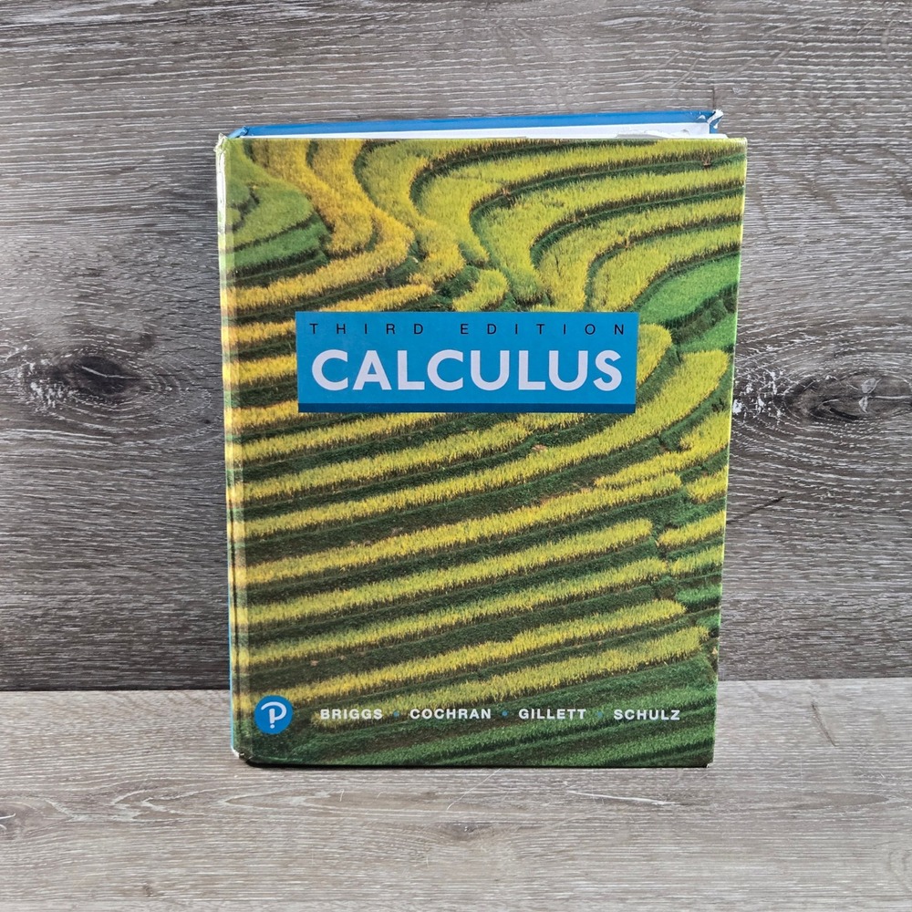 Pearson Calculus 3rd Ed Briggs Cochran Gillett Schulz Hardcover Cochran Lyle
